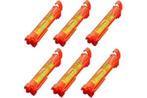 WOYISEPG 6x Hanging Bubble Line Level Small Horizontal String Bubble Spirit Levels Measuring Layout Tools