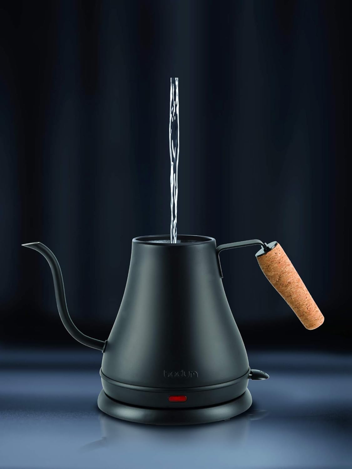Bodum 11883-259US Melior Gooseneck Electric Water Kettle, 27 Ounces, Matte Black: Kitchen & Dining