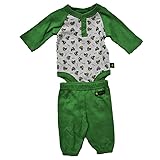 John Deere Baby Stuff John Deere 2 Piece Onesie and Pants Layette Green