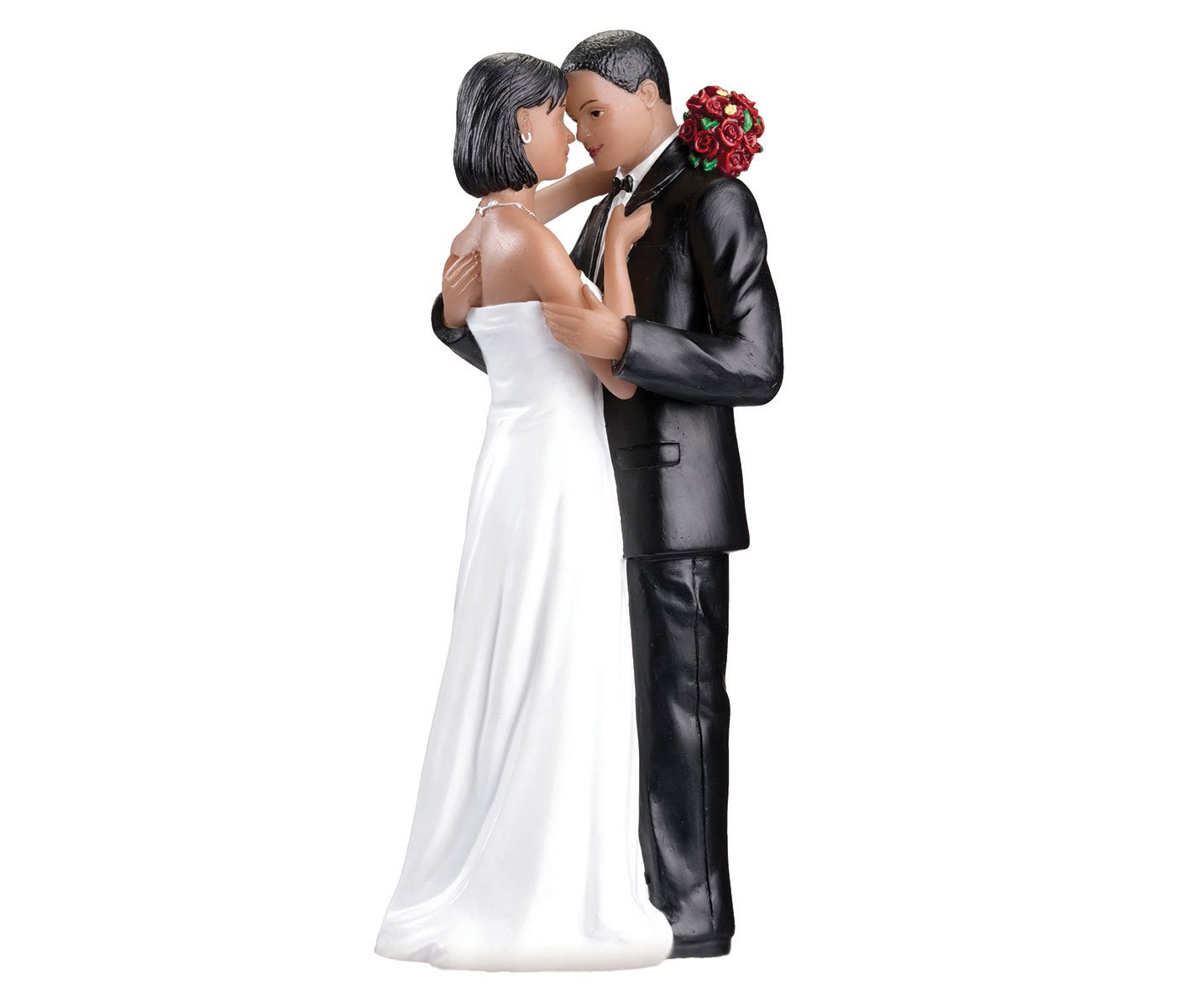 Lillian Rose African American Bride Groom Wedding Cake Topper