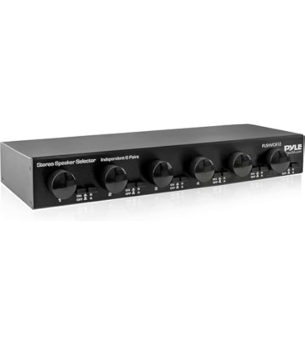 National　AUDIO POWER SELECTOR　WZ9700K Amazon.com: 2 Zone Speaker Pair High Power Selector Switch