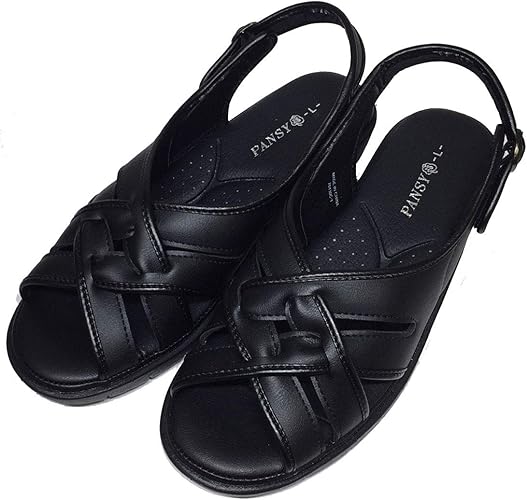 Amazon Co Jp パンジー オフィスサンダル レディース 軽量 サンダル ナースサンダル ストラップ ナースシューズ 医療 病院 つっかけ 軽い 靴 歩きやすい コンフォートサンダル シューズ 女性 婦人 シューズ バッグ