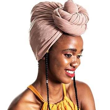 Amazon Com Acrabros Stretch Jersey Turban Head Wrap Urban Hair