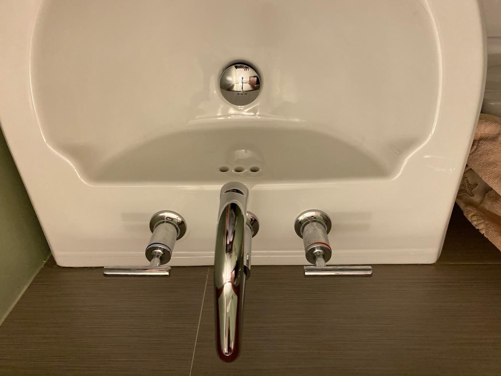 Homelody Widespread 3 Holes Bathroom Sink Faucet W/ Pop Up Drain BiltPros