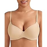 zossav Push Up Bra Padded Demi T Shirt Bras Add 1 Cup Underwire Back Smoothing