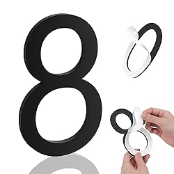 5 Inch House Numbers, Self-adhesive House Number