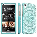 DuroCase ® HTC Desire 626s / HTC Desire 626 (Released in 2015) Hard Case Mint - (Tribal Medallion Mint)
