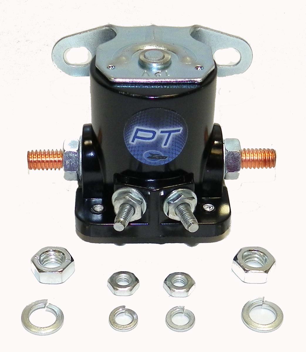 Mercury Solenoid 12V Grounded Base WSM PH375-0031