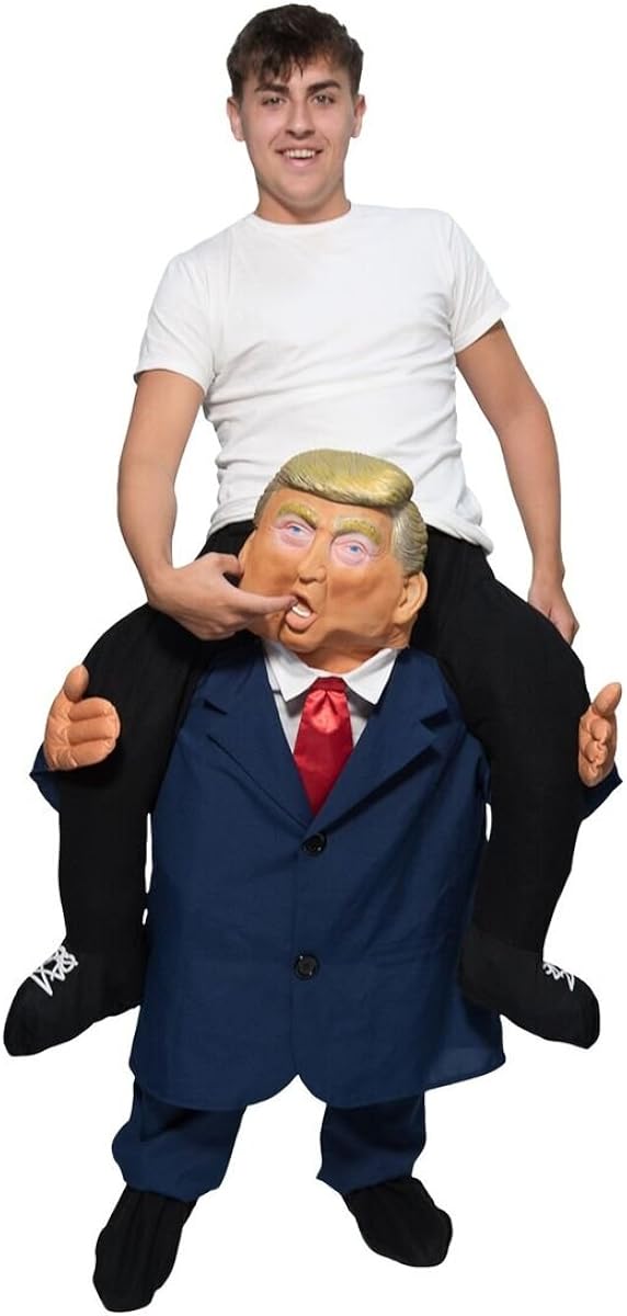 Morph One Size Fits Most Piggyback, Leader Donald Trump: Clothing