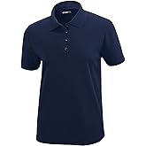 North End Women's Performance Pique Polo Shirt Classic Navy
