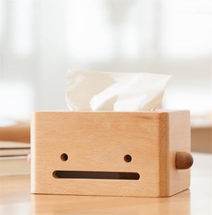 Fgdjtyyj Boîte à Mouchoirs En Bois Simple Créative Salon