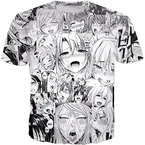 ahegao adidas shirt