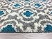 Rugshop Cozy Moroccan Trellis Indoor Shag Area Rug, 5'3