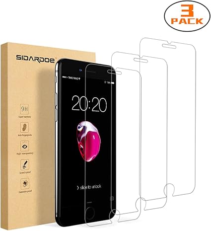 Amazon Sidardoe 3枚 Iphone 7 8 強化ガラス液晶保護フィルム 4 7インチ 3d Touch対応 硬度9h 飛散防止 気泡ゼロ 家電 カメラ オンライン通販