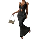 ASKHOPE Two Piece Skirt Outfits for Women 2025 Twist Halter Crop Top and Maxi Skirt Sets 2 Piece Summer Vacation Set