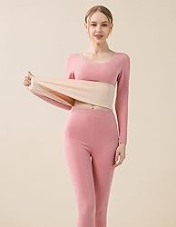 PLUMZJOY Women's Thermal Underwear Sets Ultra Soft