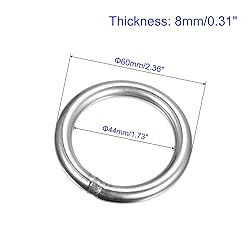 Unifizz 304 Stainless Steel Welded O Ring