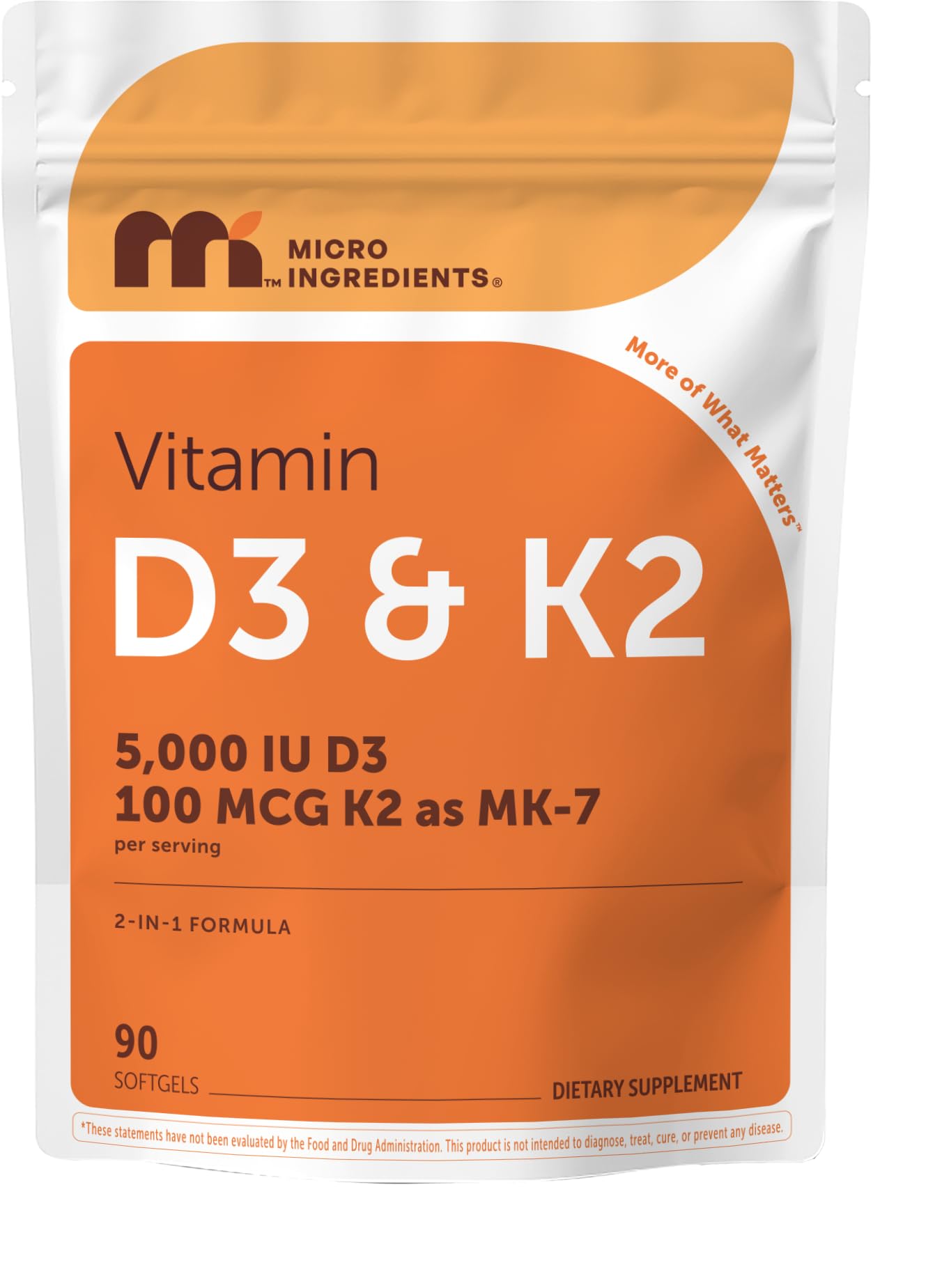 Vitamin D3 & K2