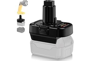 Laimiao Adapter for Dewalt 20v Convert to for Dewal.t 12V-14.4V Ni-MH Battery, Convert for Dewalt 20v Battery to 12V-14.4 Ni-