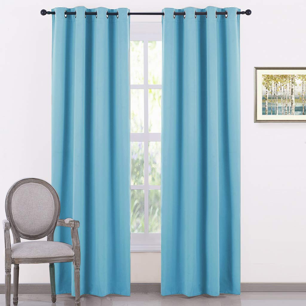 Best draperies for living room blue