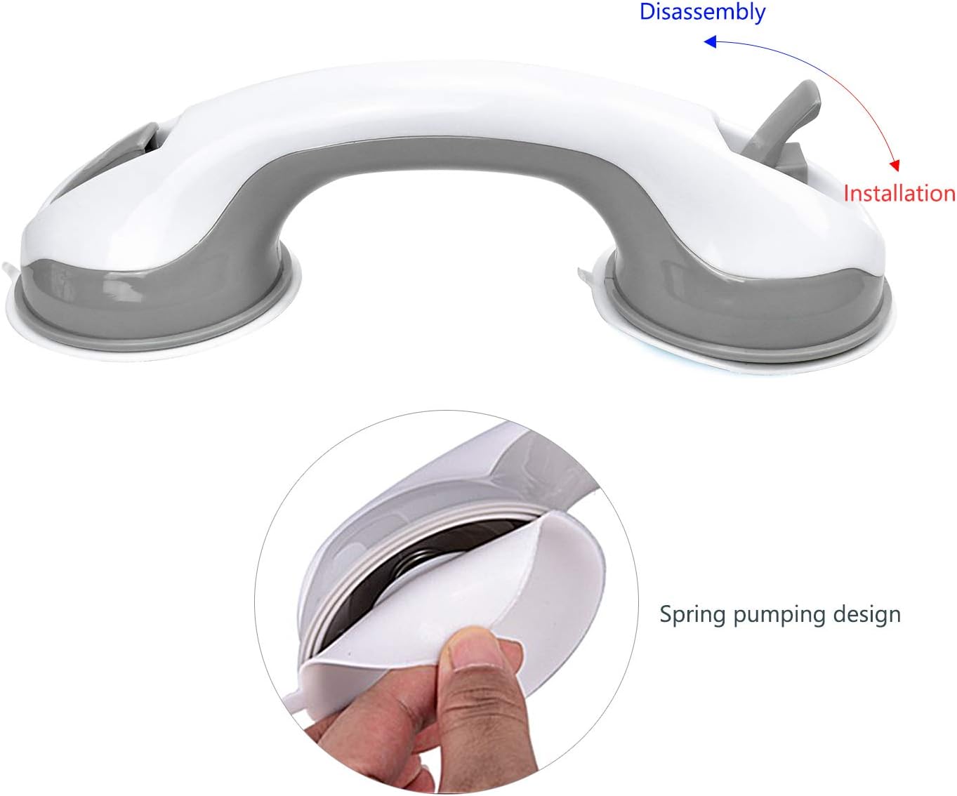 cococity Powerful Bathroom handrails, Hand Rail for Elderly, Portable