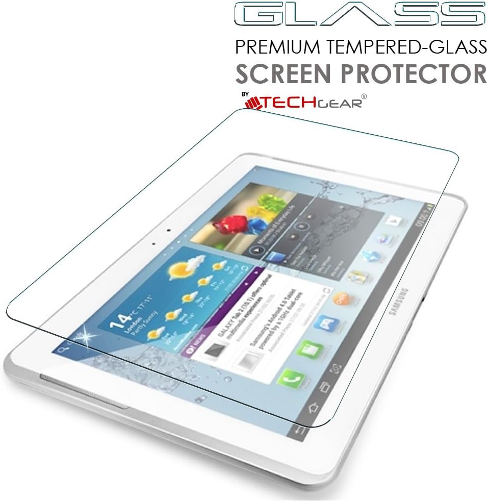 TECHGEAR GLASS Edition fits Samsung Galaxy Tab 2 10.1" (GT-P5100 Series) - Genuine Tempered Glass Screen Protector Guard Cover - Image 4