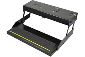 Kwikee 35 Series Electric Step Assembly with Logic Control Unit and No Switch Kit for RVs and Travel Trailers