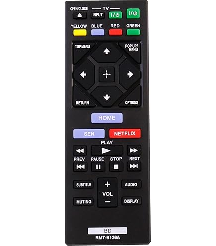 Amazon.com: Replacement Remote Control for Sony BDP-S6200 BD-BX370