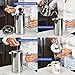 French Press Coffee & Tea Maker Complete Bundle (34 Oz – 8 Cups): 3 Items–Double-Wall Stainless Steel French Press, Serving Scoop, Dessert Spoon & 4 Ultra-Fine Filter Screens-Top Rated