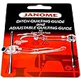 Janome Ditch Quilting Guide & Adjustable Quilting Guide for Even Feed Foot