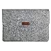 OWNUZZ® 17.7‘’Protective Felt Case Bag Cover for All-New Tracing Light Box, Portable Felt Carrying Pouch Protective Cover Laptop Protective Cover Big Folder Envelope Bag Cover(Light Gray)