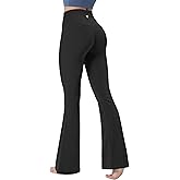 TomTiger Flare Leggings for Women Bootcut Yoga Pants with Tummy Control High-Waisted and Wide Leg