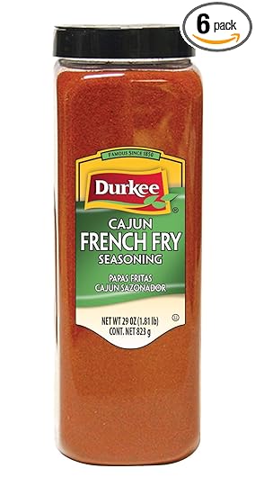 Amazon Com Durkee Cajun French Fry Seasoning 29 Oz Container 6 Per Case Grocery Gourmet Food
