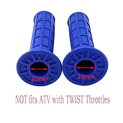 ATV Hand Grips 7/8" Soft Rubber Grip Compatible