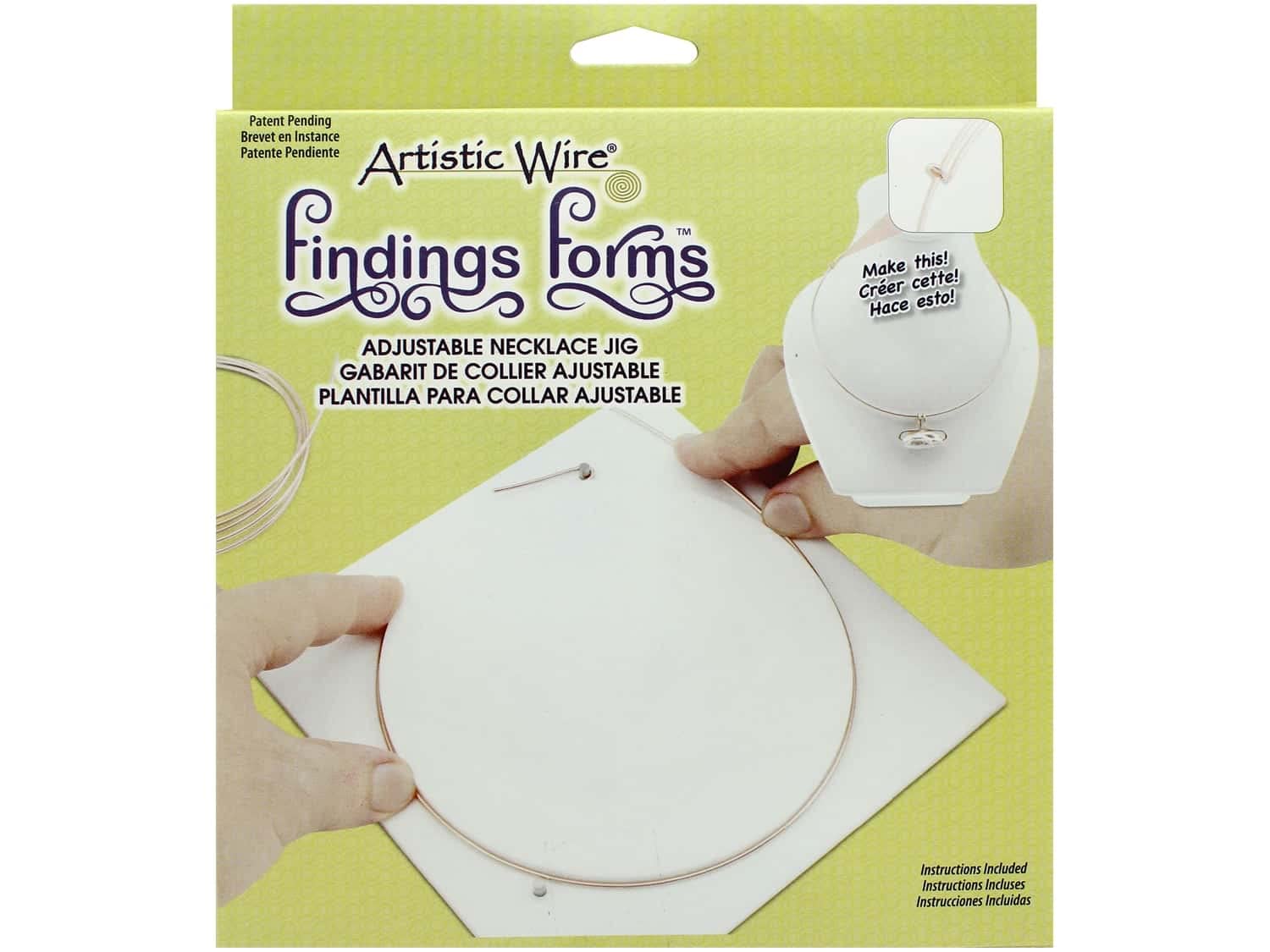 Beadalon Necklace Jig, White