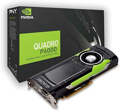 PNY NVIDIA Quadro P6000 24GB VR Ready Graphics Card 250W Black