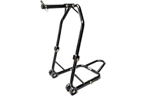 Venom Motorcycle Triple Tree Headlift Front Wheel Lift Stand Combo (Pin Kit #2) Compatible with Yamaha, Honda, Kawasaki, Suzu