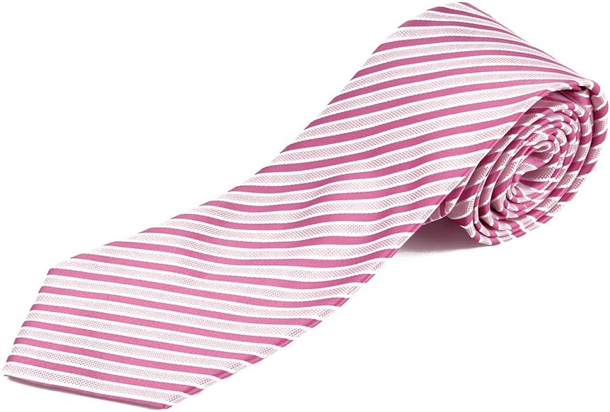 UXZCE Men JU25 Casual Sripe Necktie