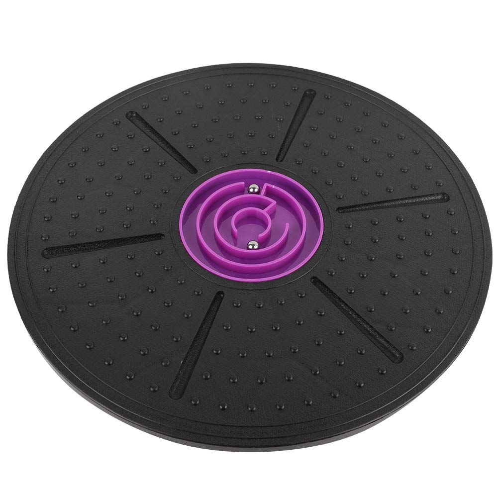Demeras Twister Exercise Board Purple Labyrinth Wobble Balance Board Yoga Training Fitness Exercise Stability Disc