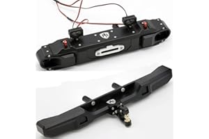 Power Hobbies Powerhobby Axial SCX6 CNC Aluminum Front & Rear Bumpers with Lights