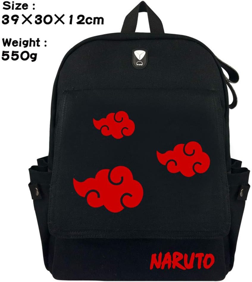 Naruto Canvas Casual Backpack Daypack Laptop Bag Satchel Knapsack