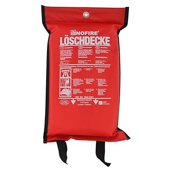 No Fire NO 160X180 POLY 1C Feuerlöschdecke
