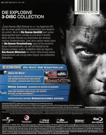 Amazon Com Die Ultimative Bourne Collection Movies Tv