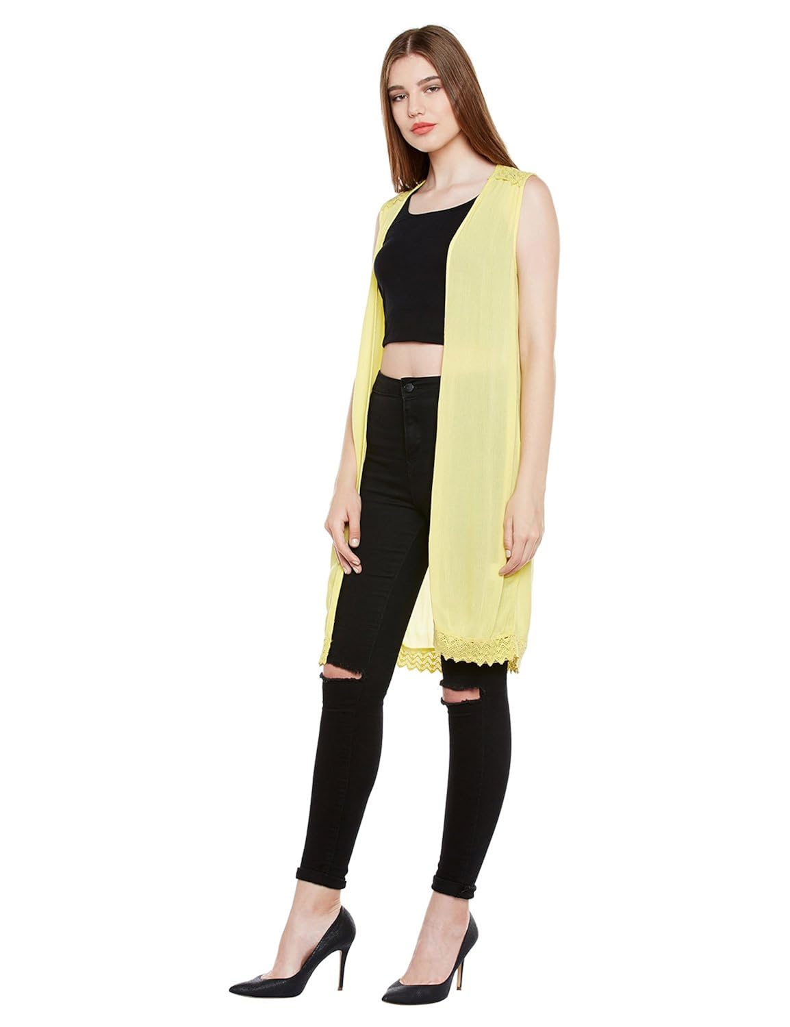 oxolloxo yellow solid long shrug
