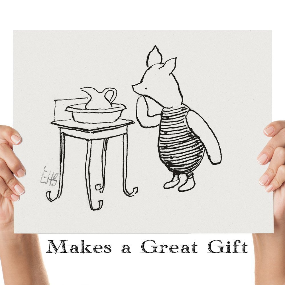 高評価 ウォールステッカー And Pooh Piglet The 14額なし保育園アートプリント X Washstand B071yp1cqd 11 The Winnie 送料無料 Www Dicksonhatfield Com