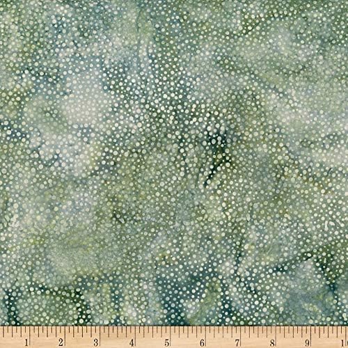 Hoffman Bali Batiks Dots Sage, Fabric by the Yard