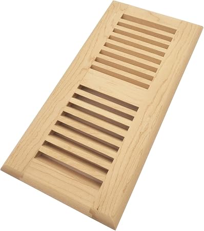 Homewell Maple Wood Floor Register Vent Drop In Vent 4x10 Inch