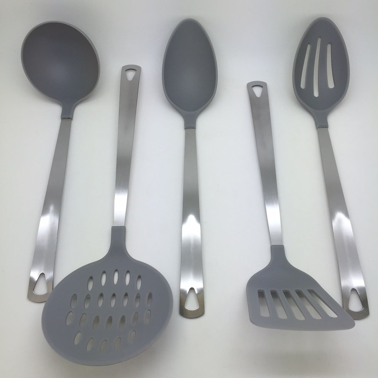 Cook's Corner 5Piece Kitchen Utensil Set Stainless Steel