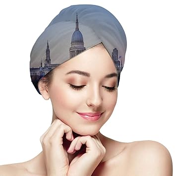 Amazon Com Millennium Bridge And St Pauls Cathedral Towel Hair