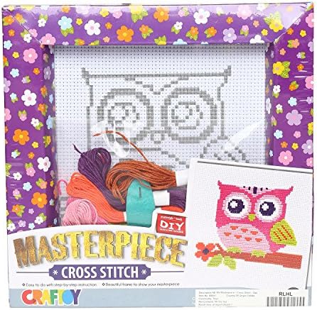 Masterpiece Cross Stitch Owl Art and Craft